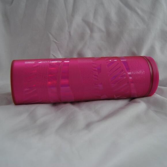 Starbucks Pink Cup Shiny Leaf Design - Picture 4 of 9